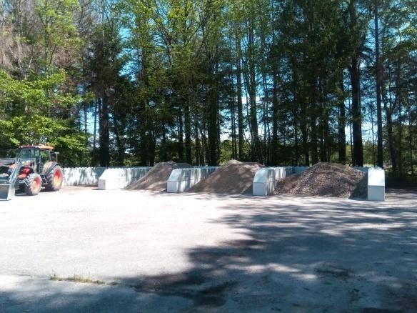 Matériau pour mur de soutènement Aube