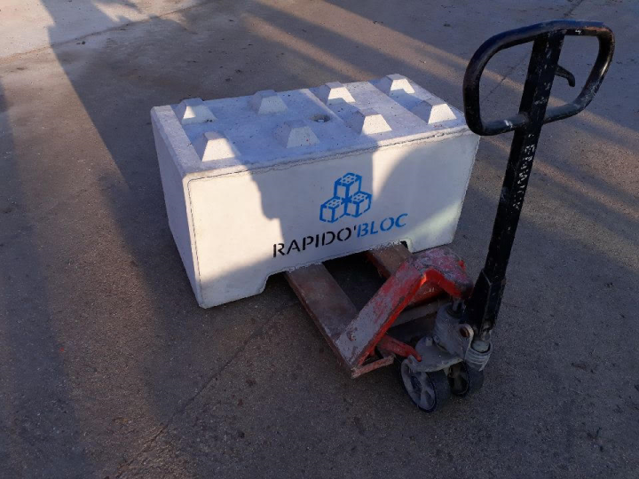 Construction mur de stockage en béton Aube