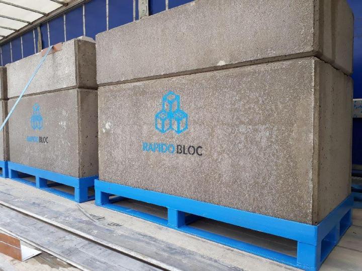 Construction mur de stockage en béton Aube