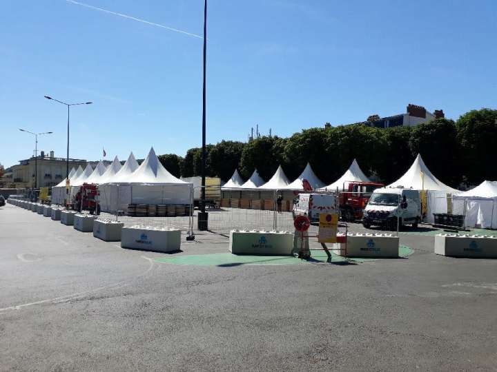Matériau pour mur de soutènement Aube
